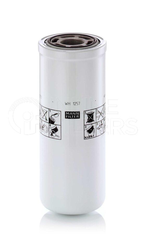 Mann WH 1257. Filter Type: Hydraulic.
