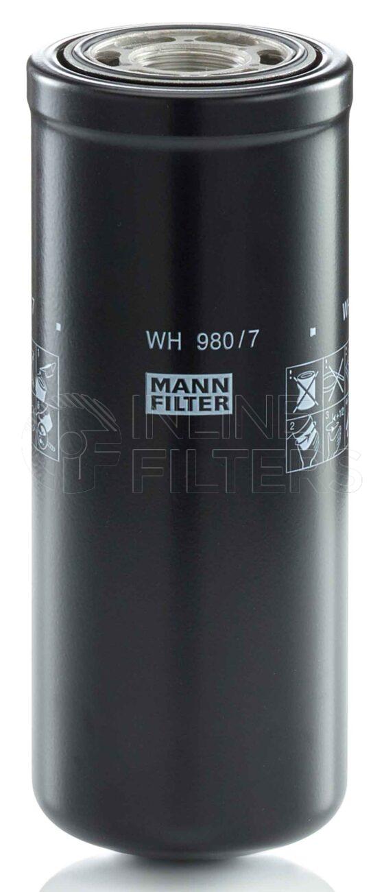 Mann WH 980/7. Filter Type: Hydraulic.