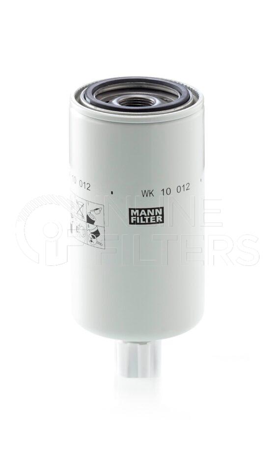Mann WK 10 012 X. Fuel Filter Product – Brand Specific Mann – Spin On Product Mann filter product Filter Type Fuel