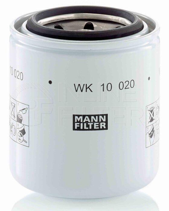 Mann WK 10 020. Filter Type: Fuel.