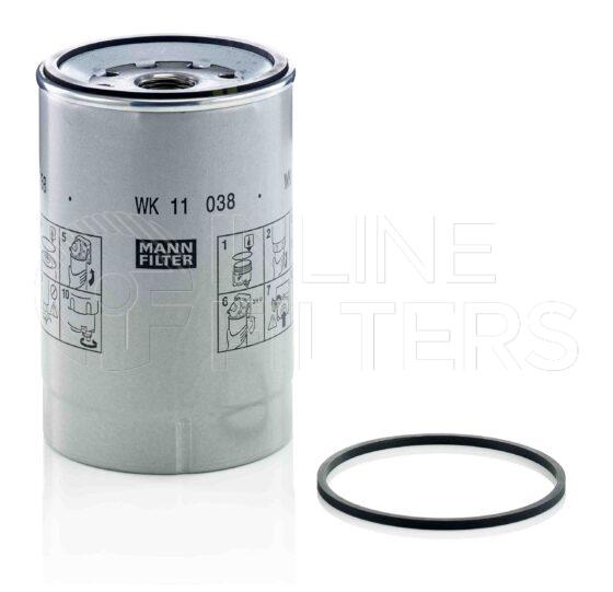 Mann WK 11 038 Z. Filter Type: Fuel.