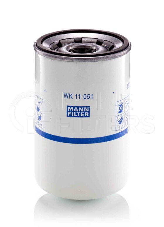 Mann WK11051. Fuel Filter Product – Brand Specific Mann – Spin On Product Mann filter product