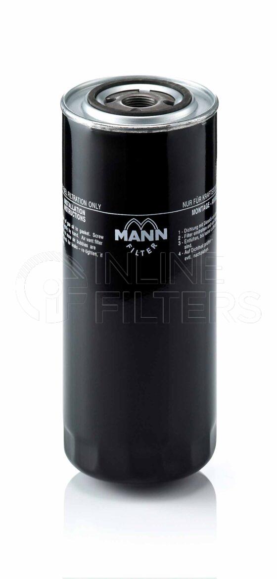 Mann WK 11 102/5. Filter Type: Fuel.