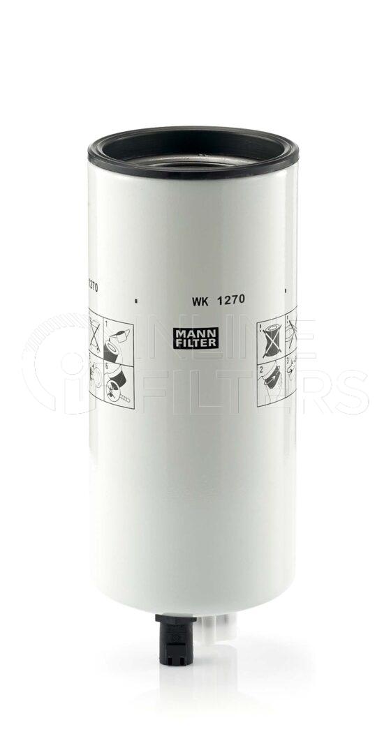 Mann WK 1270. Filter Type: Fuel.