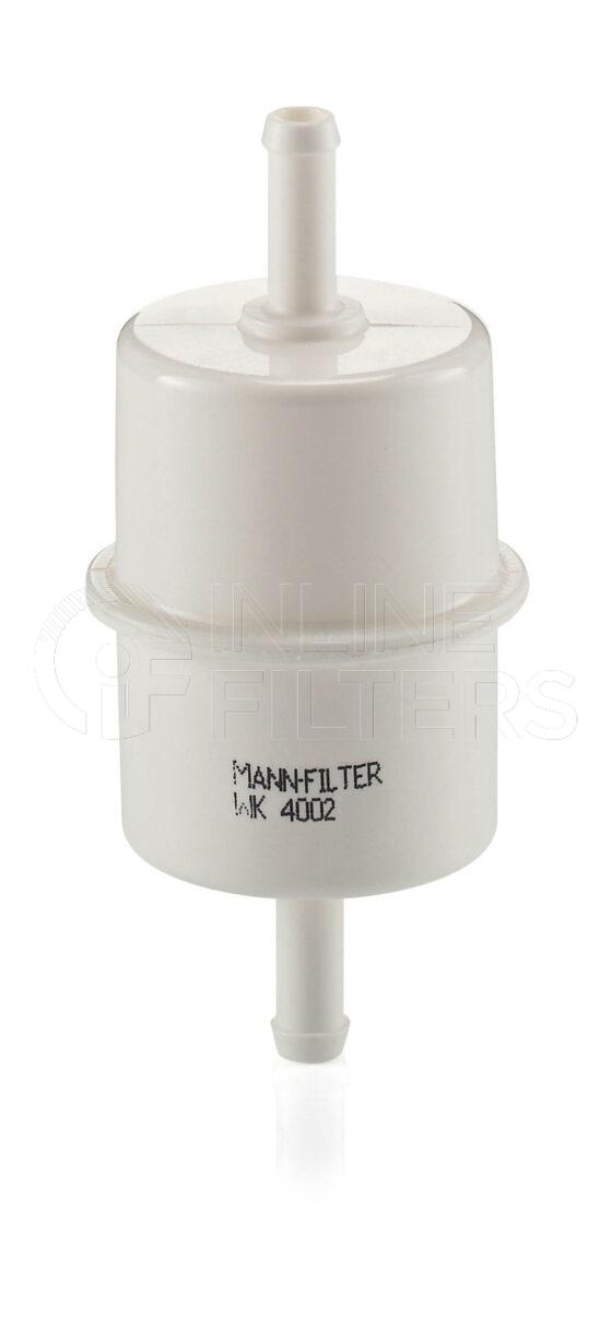 Mann WK 4002. Filter Type: Fuel.
