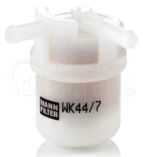 Mann WK 44/7. Filter Type: Fuel.