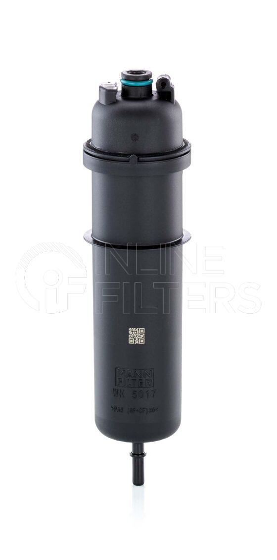 Mann WK 5017. Fuel Filter Product – Brand Specific Mann – Spin On Product Mann filter product