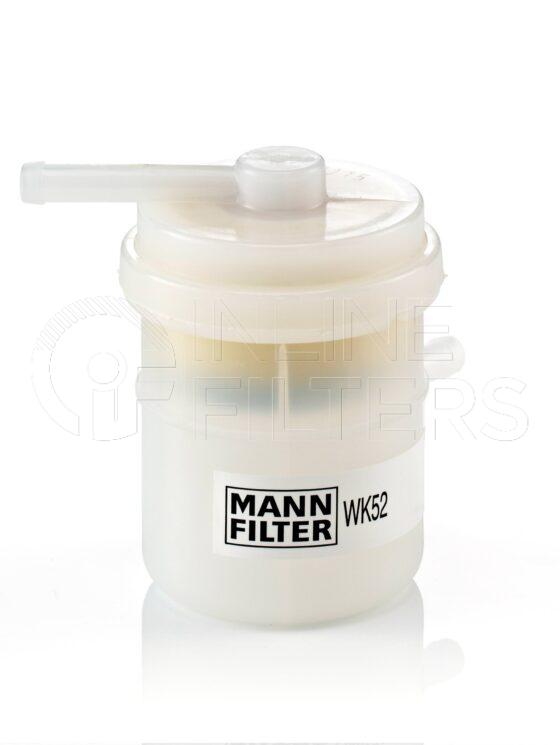 Mann WK 52. Filter Type: Fuel.