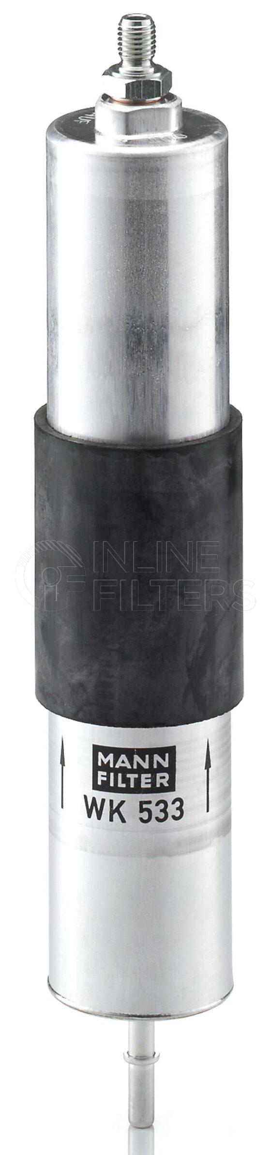 Mann WK 533. Filter Type: Fuel.
