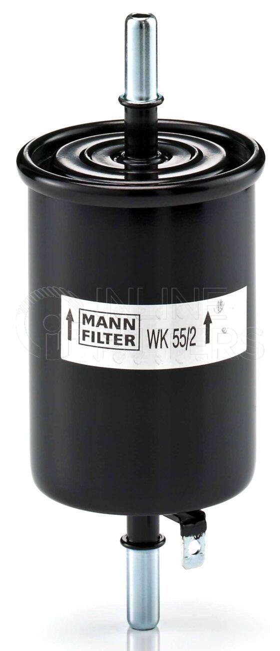 Mann WK 55/2. Filter Type: Fuel.