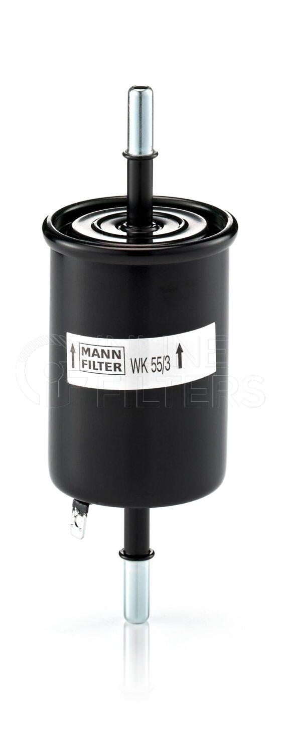 Mann WK 55/3. Filter Type: Fuel.