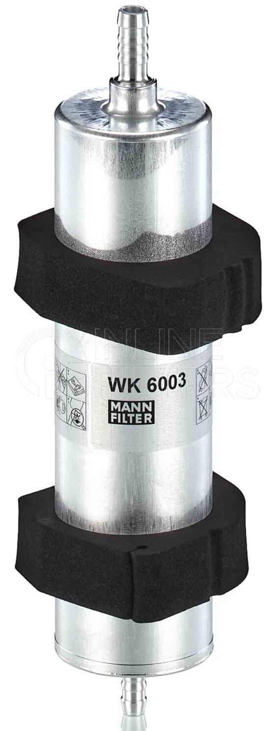 Mann WK 6003. Filter Type: Fuel.