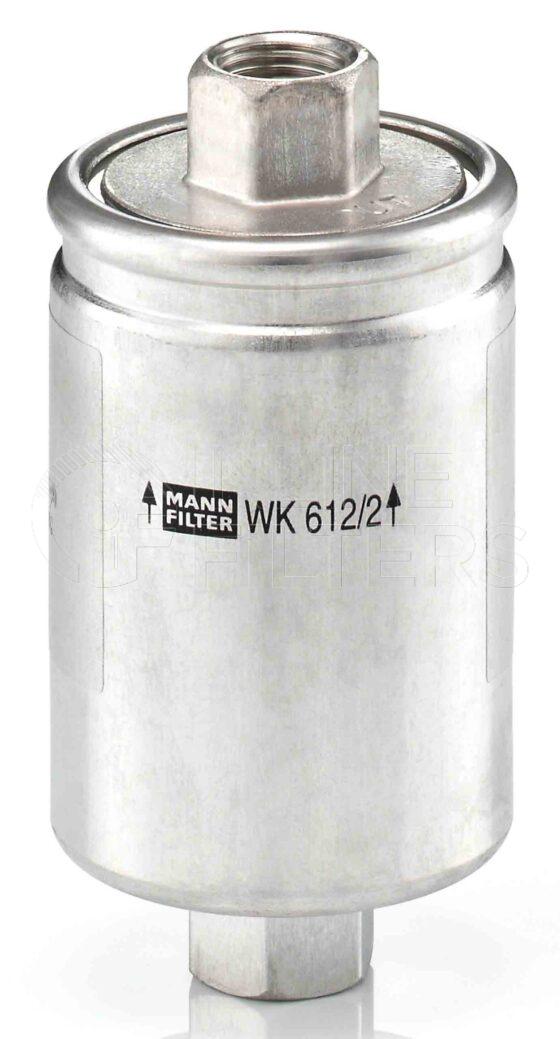 Mann WK 612/2. Filter Type: Fuel.