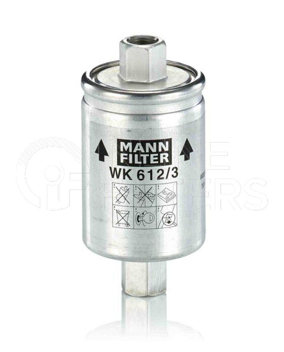 Mann WK 612/3. Filter Type: Fuel.