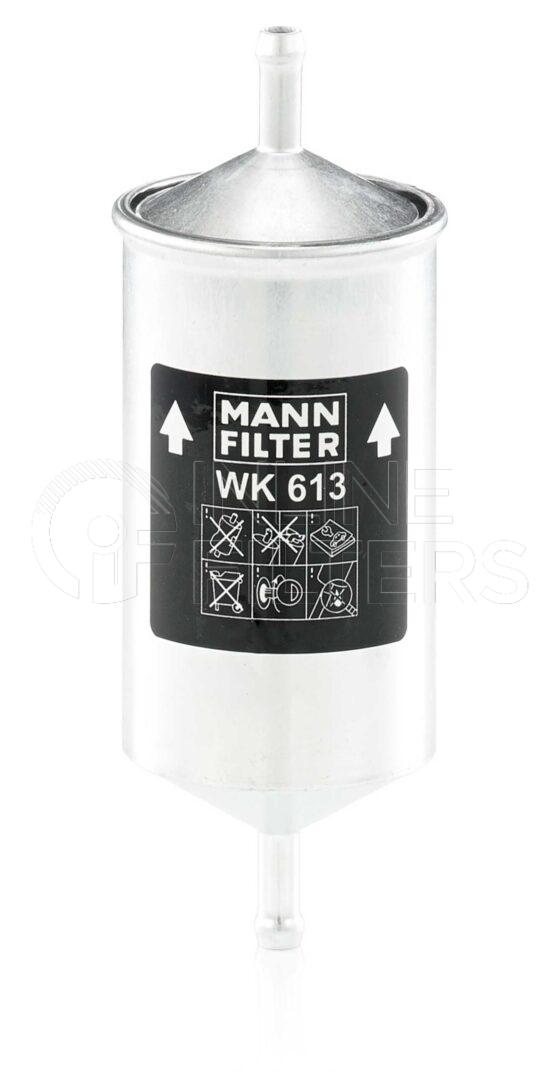 Mann WK 613. Filter Type: Fuel.