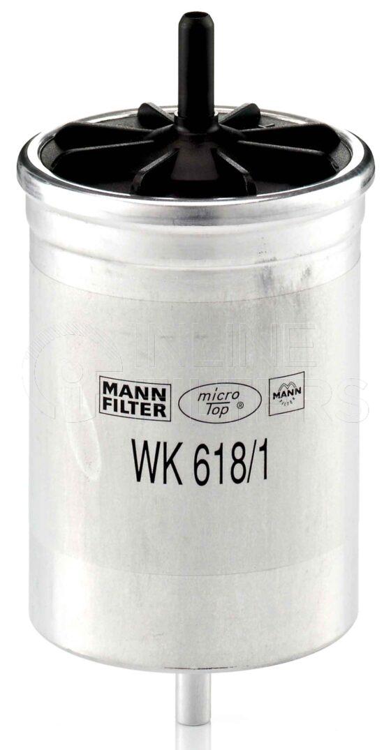 Mann WK 618/1. Filter Type: Fuel.