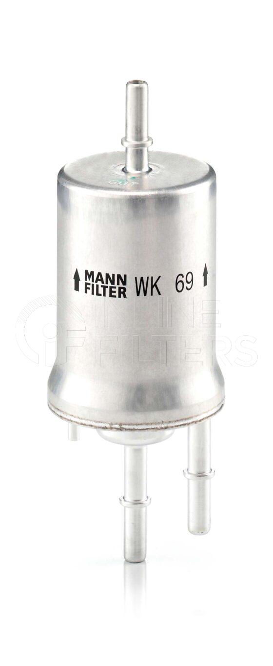 Mann WK 69. Filter Type: Fuel.