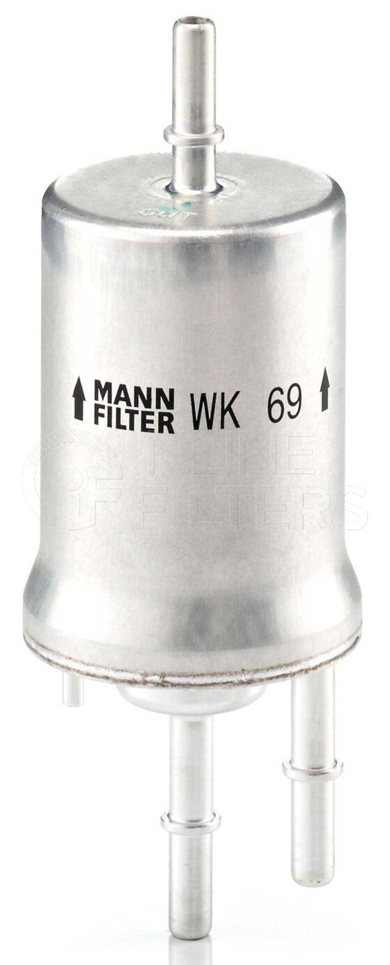 Mann WK 69. Filter Type: Fuel.