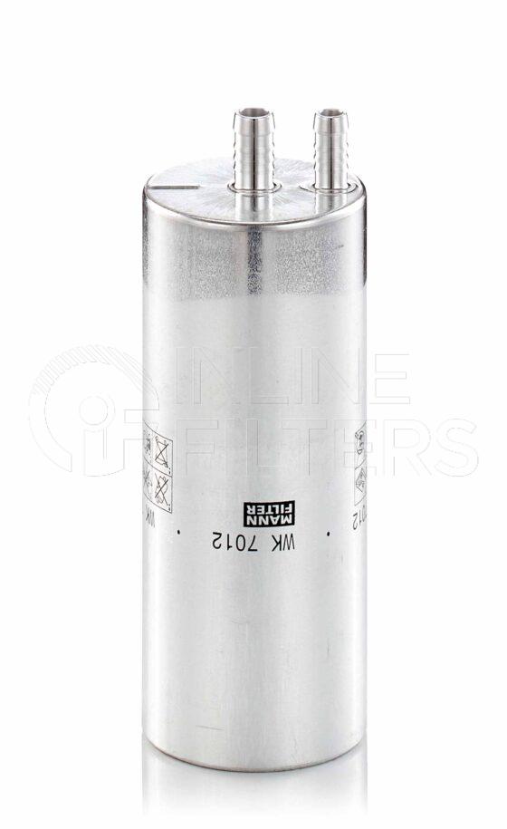Mann WK 7012. Fuel Filter Product – Brand Specific Mann – In Line Product Mann filter product