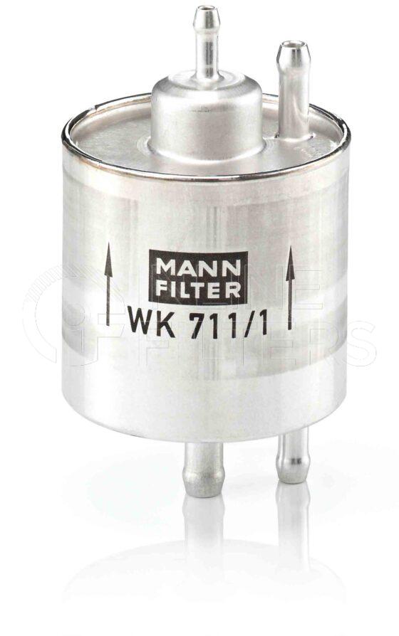 Mann WK 711/1. Filter Type: Fuel.