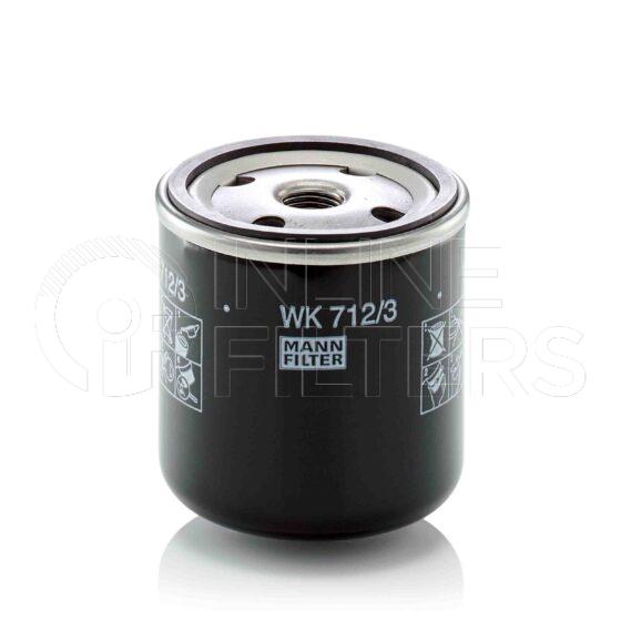 Mann WK 712/3. Filter Type: Fuel.