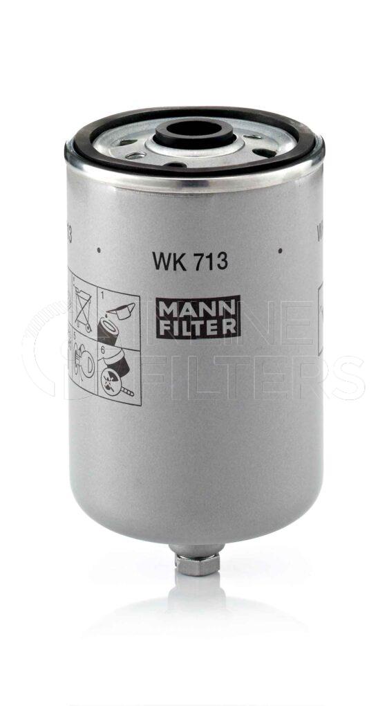 Mann WK 713. Filter Type: Fuel.