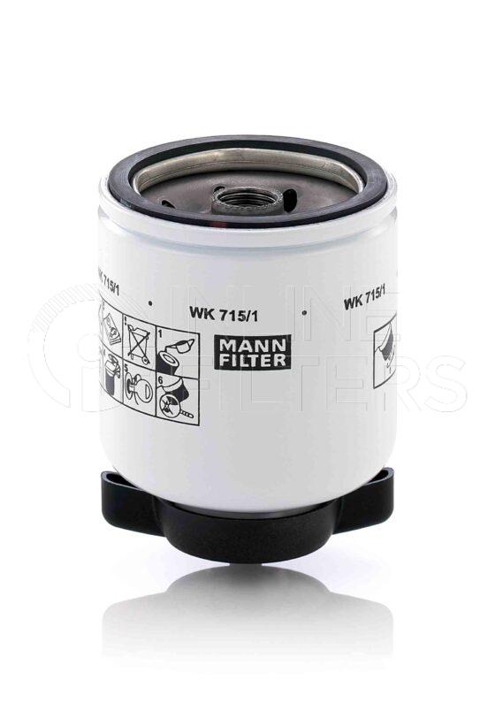 Mann WK 715/1. Filter Type: Fuel