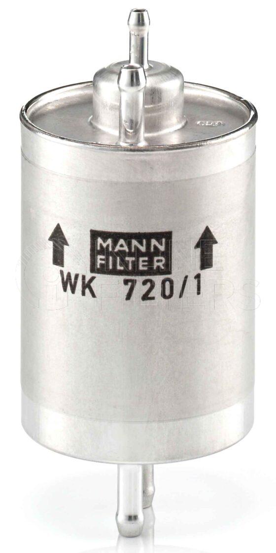 Mann WK 720/1. Filter Type: Fuel.