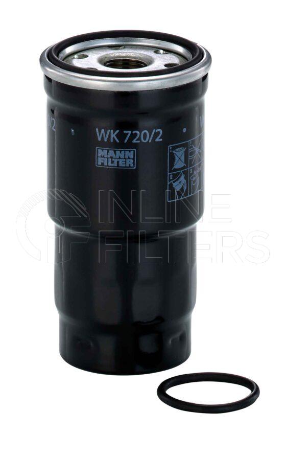 Mann WK 720/2 X. Filter Type: Fuel.