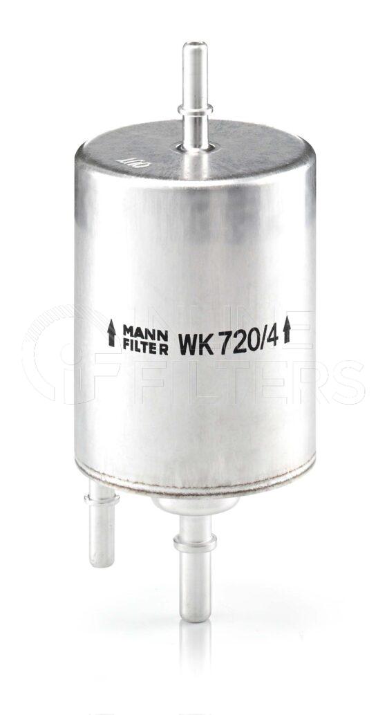 Mann WK 720/4. Filter Type: Fuel.