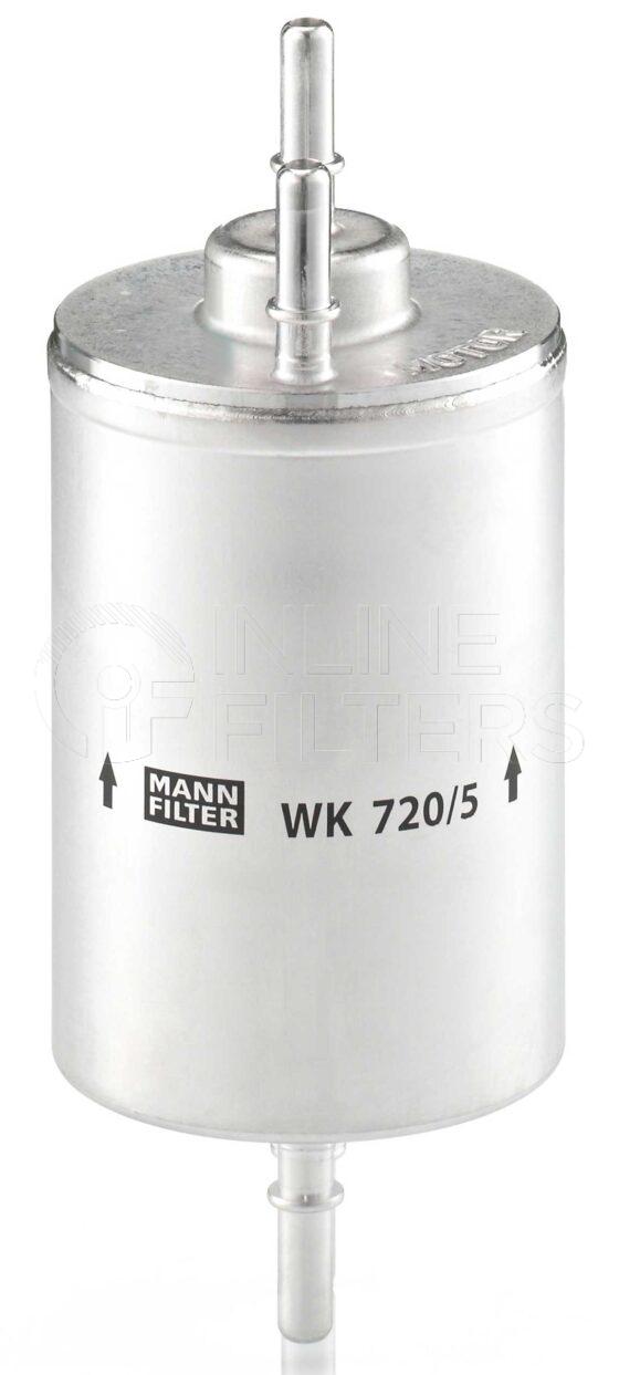 Mann WK 720/5. Filter Type: Fuel.