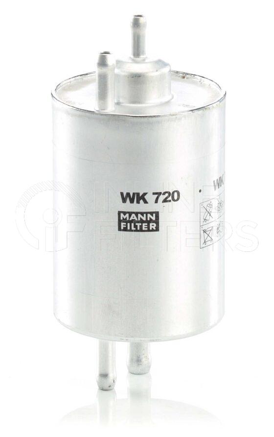 Mann WK 720. Filter Type: Fuel.