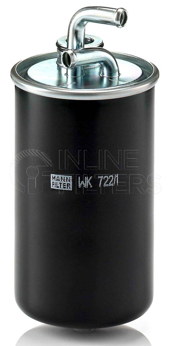 Mann WK 722/1. Filter Type: Fuel.