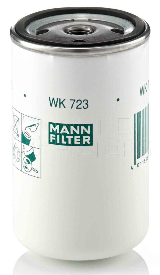 Mann WK 723. Filter Type: Fuel.
