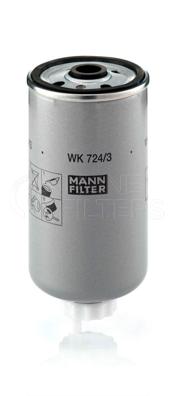 Mann WK 724/3. Filter Type: Fuel.