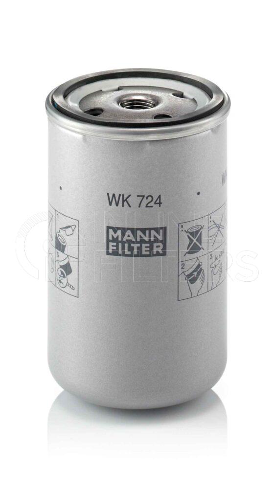 Mann WK 724. Filter Type: Fuel.