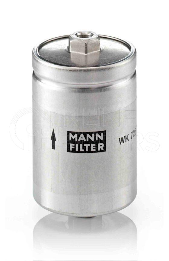 Mann WK 725. Filter Type: Fuel.
