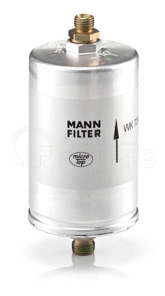 Mann WK 726/2. Filter Type: Fuel.