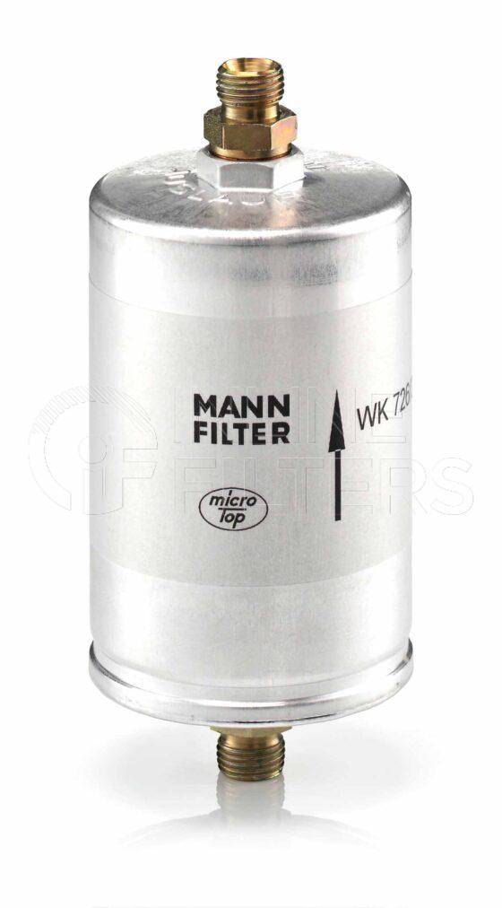 Mann WK 726/3. Filter Type: Fuel.