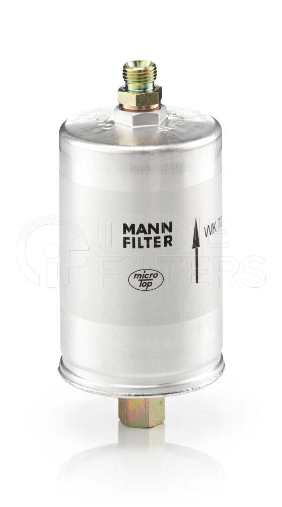 Mann WK 726. Filter Type: Fuel.