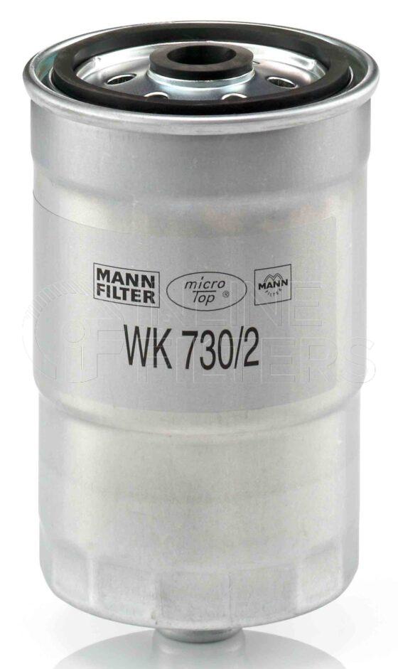 Mann WK 730/2 X. Filter Type: Fuel.