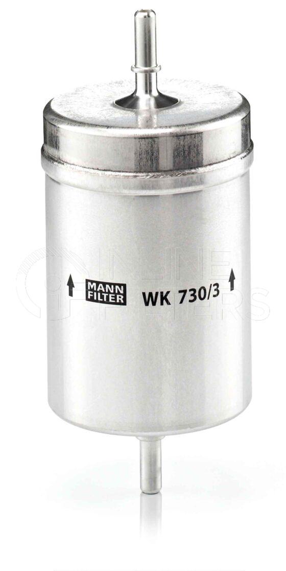 Mann WK 730/3. Filter Type: Fuel.