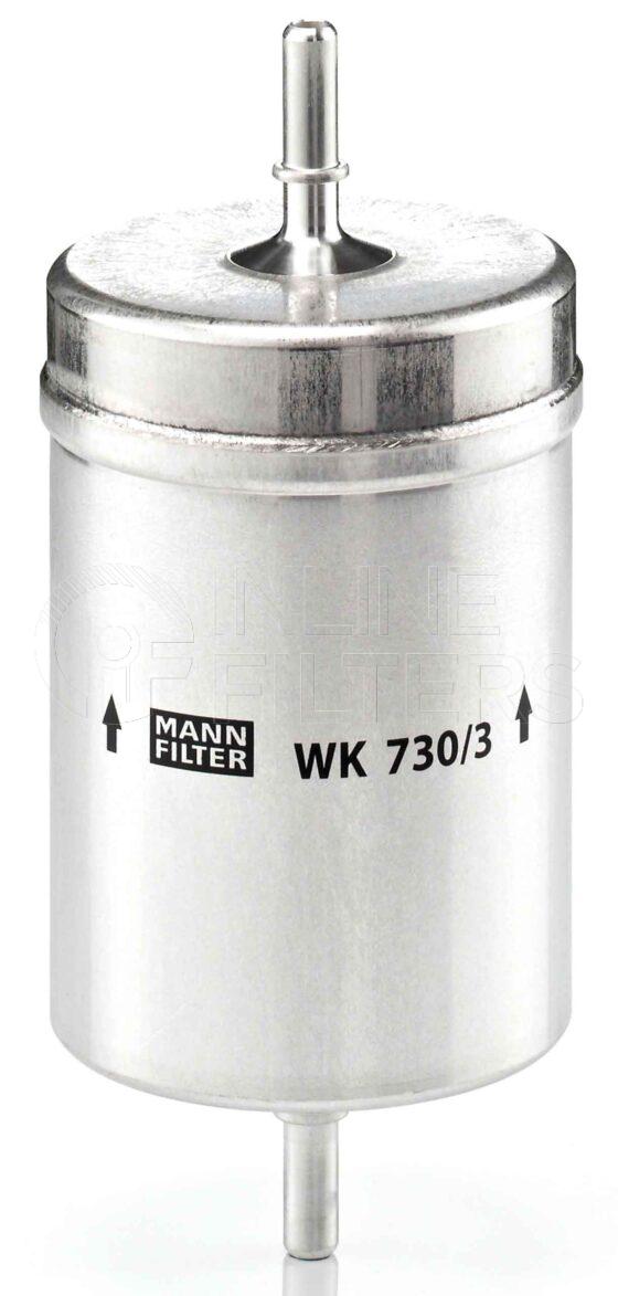 Mann WK 730/3. Filter Type: Fuel.