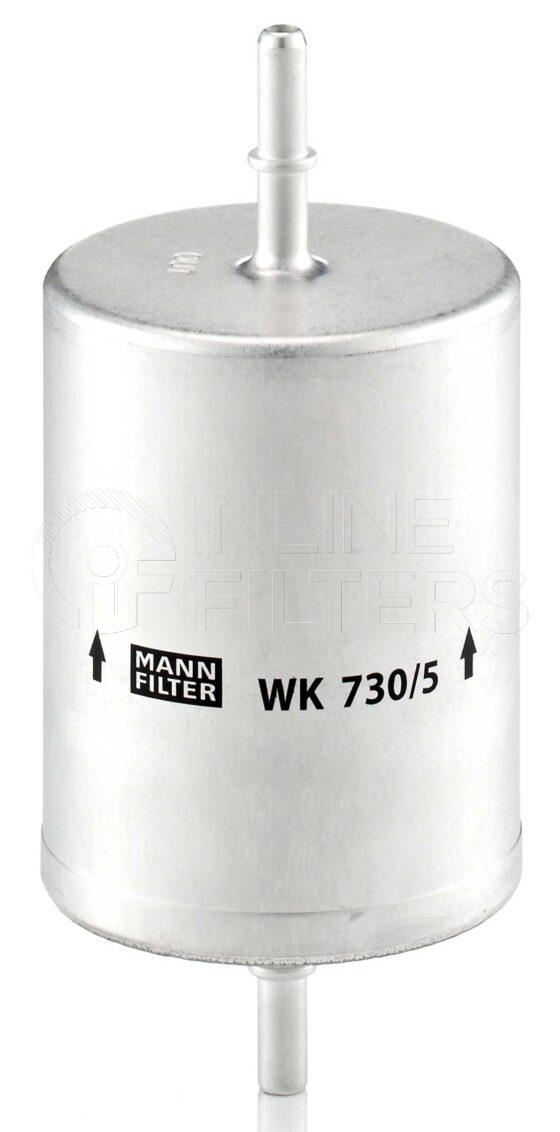 Mann WK 730/5. Filter Type: Fuel.
