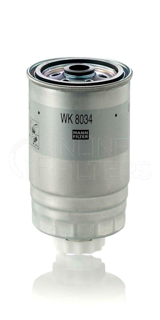 Mann WK 8034. Filter Type: Fuel.