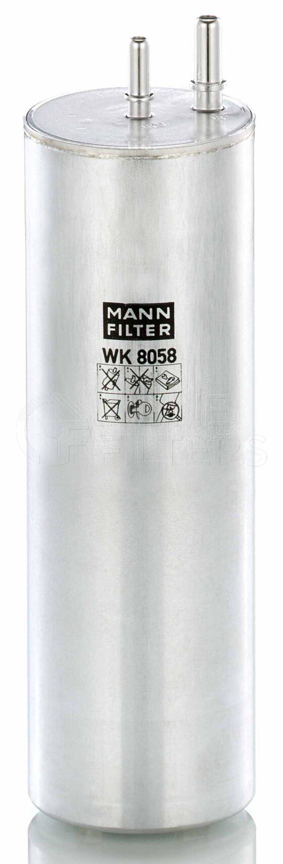 Mann WK 8058. Filter Type: Fuel.