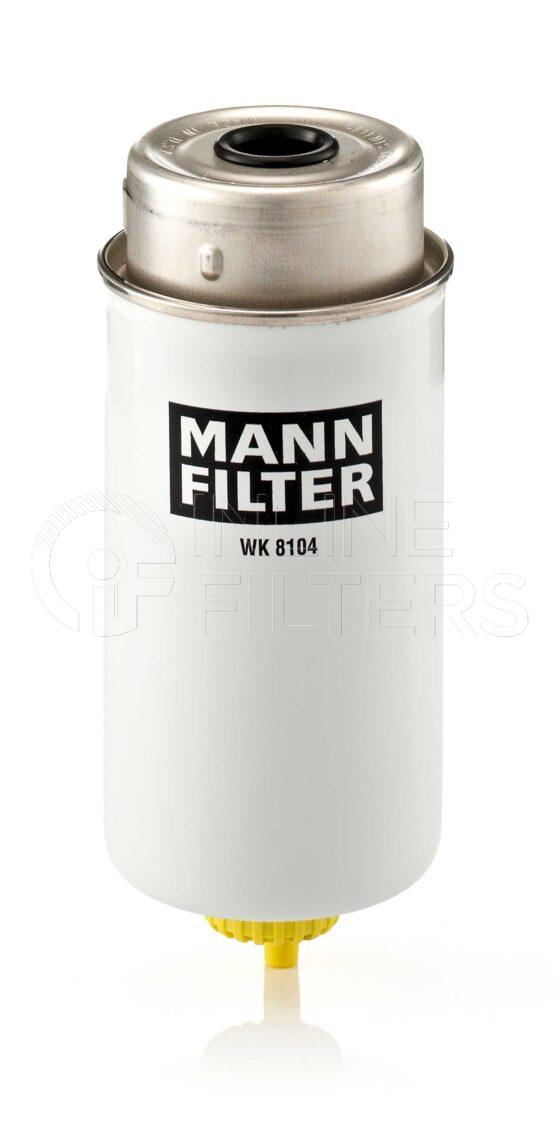 Mann WK 8104. Filter Type: Fuel.