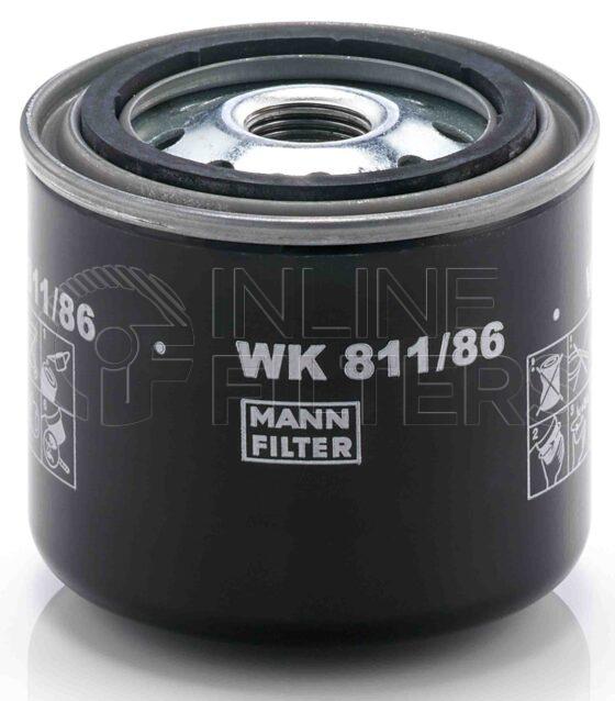 Mann WK 811/86. Filter Type: Fuel.