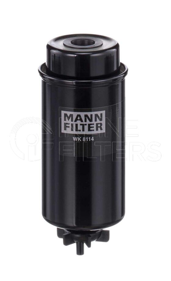 Mann WK 8114. Filter Type: Fuel.