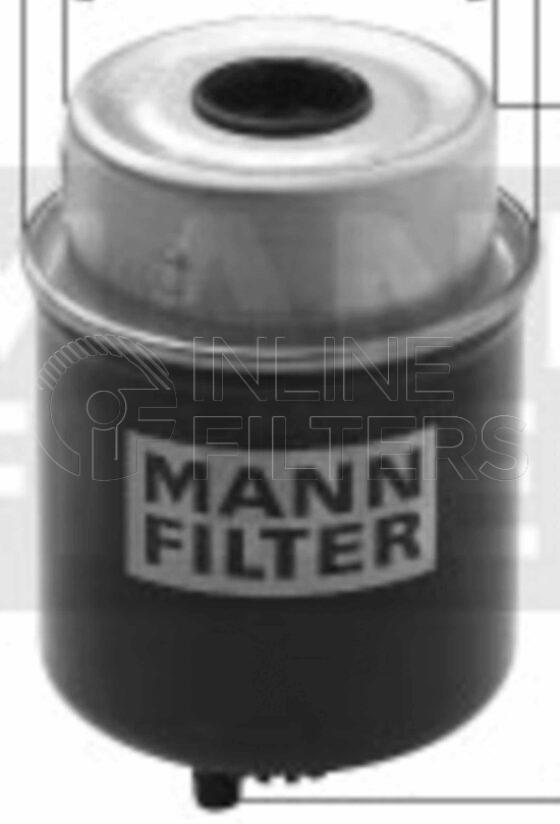 Mann WK 8116. Filter Type: Fuel.